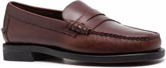 Sebago slip-on leather loafers Brown
