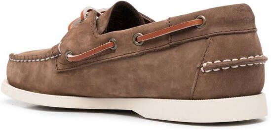 Sebago suede boat shoes Brown