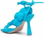 Sebastian Milano braided-strap detail sandals Blue - Thumbnail 3