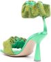 Sebastian Milano Cher 95mm crystal-embellished sandals Green - Thumbnail 3