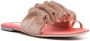 Sebastian Milano flat leather sandals Pink - Thumbnail 2