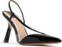 Sebastian Milano Gigi 95mm leather pumps Black - Thumbnail 2