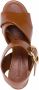 See by Chloé 105mm Lyna leather sandals Brown - Thumbnail 4