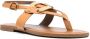 See by Chloé 13mm open-toe leather sandals Brown - Thumbnail 2