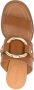 See by Chloé 45mm ring-detail leather mules Brown - Thumbnail 4