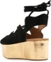 See by Chloé 70mm platform suede sandals Black - Thumbnail 3