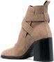 See by Chloé 85mm slip-on suede boots Neutrals - Thumbnail 3