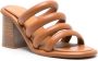 See by Chloé 90mm leather mules Brown - Thumbnail 2