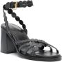 See by Chloé 90mm leather sandals Black - Thumbnail 2