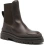 See by Chloé Alli ankle leather boots Brown - Thumbnail 2