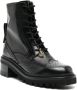 See by Chloé Aria lace-up leather boots Black - Thumbnail 2