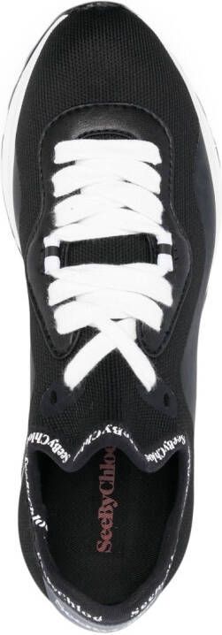 See by Chloé Brett lace-up sneakers Black