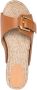 See by Chloé buckle-fastening open-toe 70mm espadrilles Brown - Thumbnail 4
