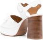 See by Chloé chain-link platform sandals White - Thumbnail 3