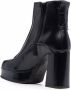 See by Chloé chunky leather ankle boots Black - Thumbnail 3