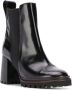 See by Chloé chunky slip-on leather boots Black - Thumbnail 2
