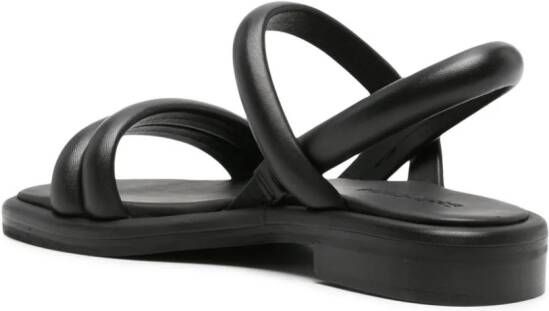 See by Chloé double-strap leather sandals Black