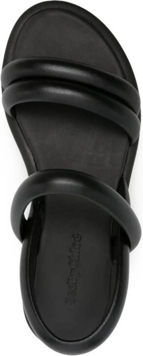 See by Chloé double-strap leather sandals Black