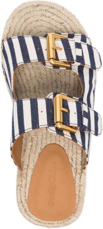 See by Chloé double-strap sandals Blue