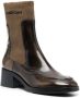 See by Chloé embroidered-logo ankle boots Brown - Thumbnail 2
