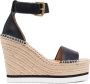 See by Chloé espadrille wedge sandals Black - Thumbnail 2