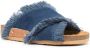 See by Chloé frayed denim sandals Blue - Thumbnail 2