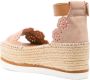 See by Chloé Glyn 50mm suede espadrilles Neutrals - Thumbnail 3
