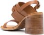 See by Chloé Hana 80mm leather sandals Brown - Thumbnail 2