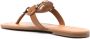 See by Chloé Hana leather flat sandals Brown - Thumbnail 3
