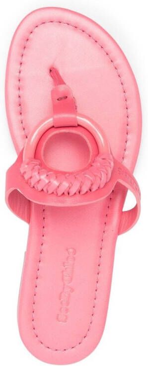 See by Chloé Hana thong-strap sandals Pink