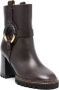 See by Chloé Hanna 80mm platform ankle boots Brown - Thumbnail 2