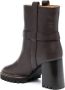 See by Chloé Hanna 80mm platform ankle boots Brown - Thumbnail 3