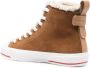 See by Chloé high-top shearling lined sneakers Brown - Thumbnail 3