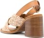 See by Chloé Jaicey 80mm interwoven-straps sandals Neutrals - Thumbnail 3