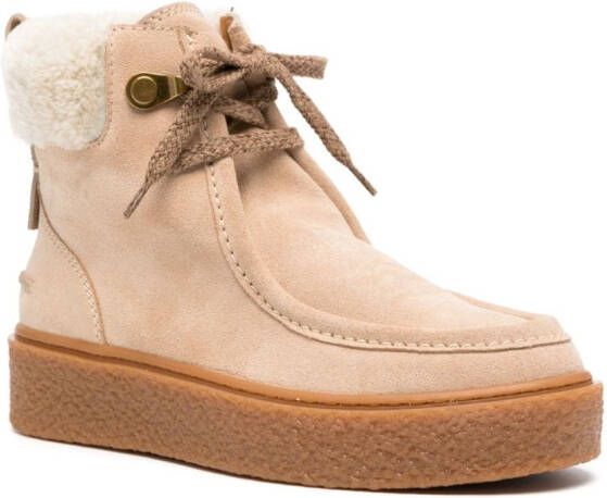 See by Chloé Jille suede ankle boots Neutrals