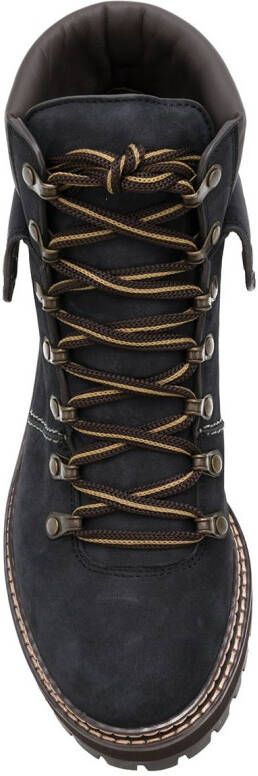 See by Chloé lace fastened boots Black