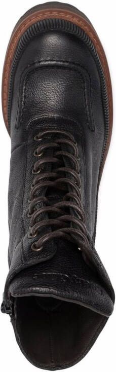 See by Chloé Mahalia lace-up ankle boots Black