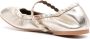 See by Chloé leather ballerina shoes Gold - Thumbnail 3