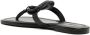 See by Chloé leather braided-detail flip flops Black - Thumbnail 3
