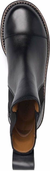 See by Chloé leather Chelsea boots Black