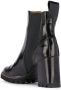 See by Chloé leather chunky heel ankle boots Black - Thumbnail 3