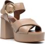 See by Chloé leather platform sandals Neutrals - Thumbnail 2