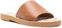 See by Chloé leather-strap flat slides Brown - Thumbnail 2