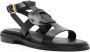See by Chloé logo-debossed leather sandals Black - Thumbnail 2