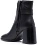 See by Chloé logo-plaque 80mm leather boots Black - Thumbnail 3