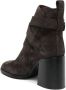 See by Chloé Lyna 85mm suede boot Brown - Thumbnail 3