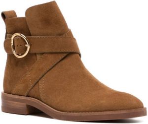 See by Chloé Lyna ankle boots Brown