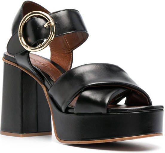 See by Chloé Lyna heeled sandals Black