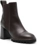 See by Chloé Mallory 95mm leather ankle boots Brown - Thumbnail 2