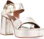 See by Chloé metallic-effect 103mm sandals Gold - Thumbnail 2